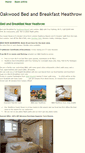 Mobile Screenshot of oakwoodbedandbreakfast-heathrow.com